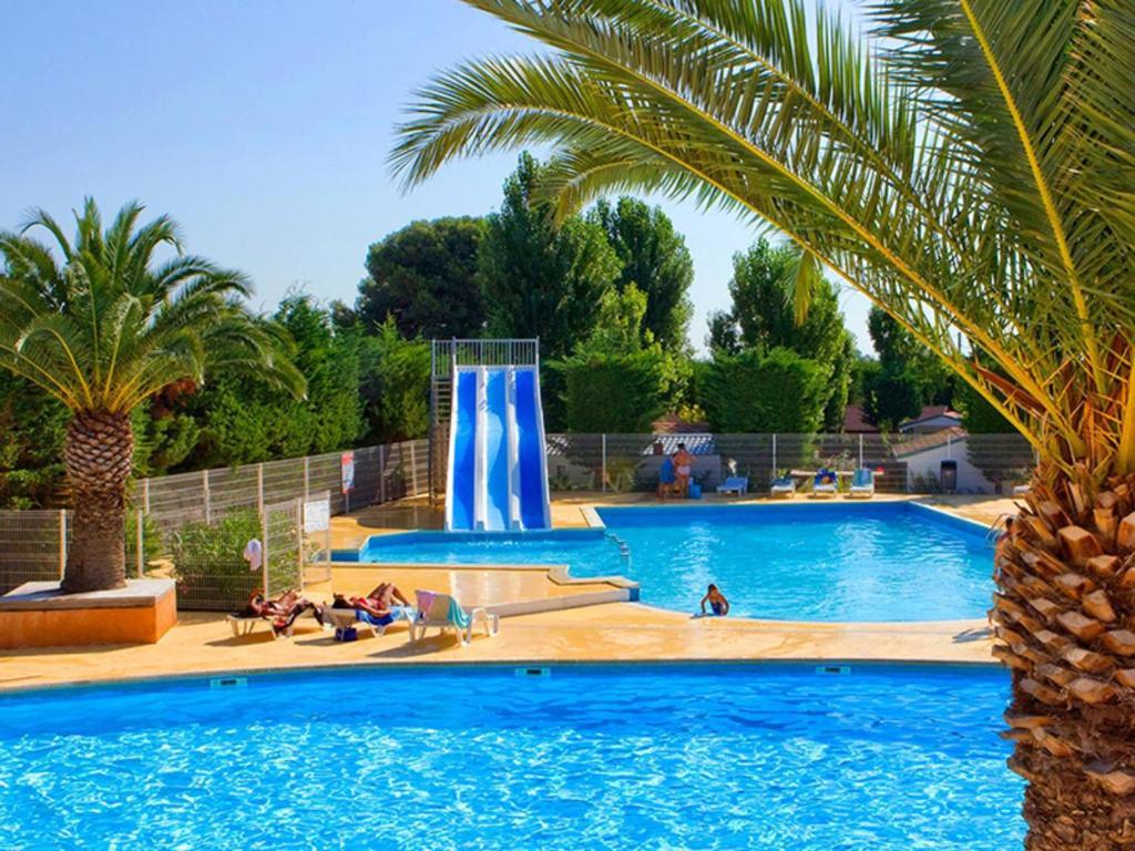 Mobile Home Tout Confort Climatise 4 A 6 Personnes Camping Les Salins De La Gardiole Ancien Camping De L'Europe A Vic La Gardiole 外观 照片