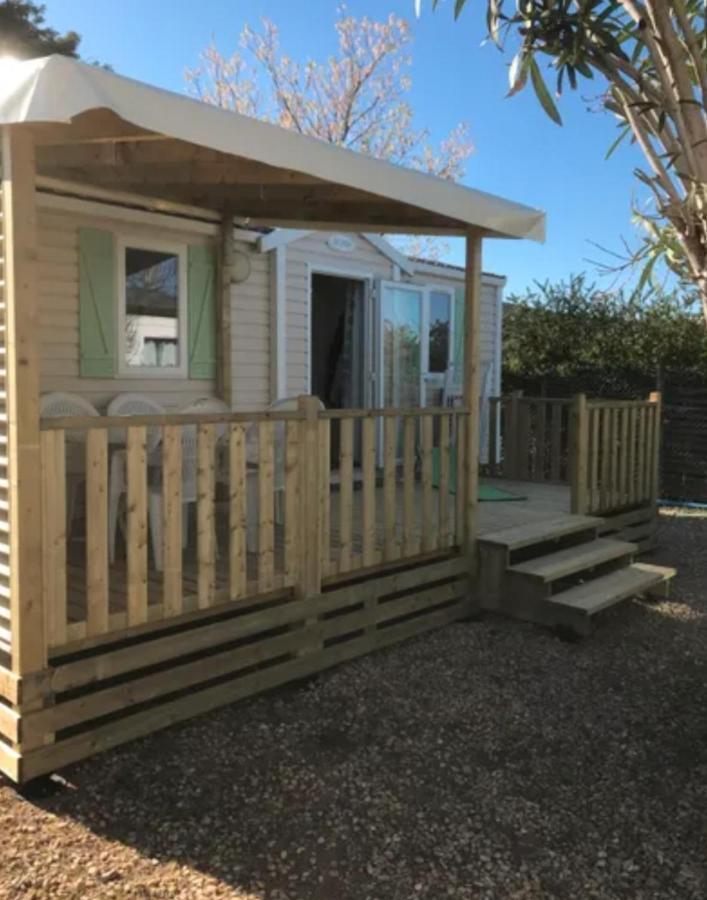 Mobile Home Tout Confort Climatise 4 A 6 Personnes Camping Les Salins De La Gardiole Ancien Camping De L'Europe A Vic La Gardiole 外观 照片